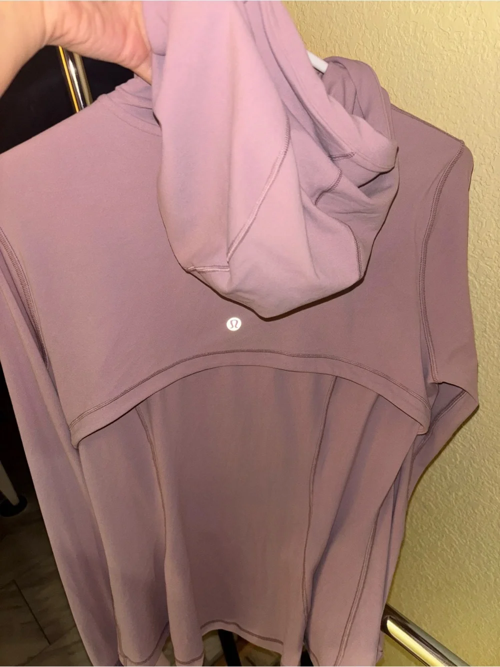 lululemon athletica Light Mauve Full-Zip Hooded Jacket